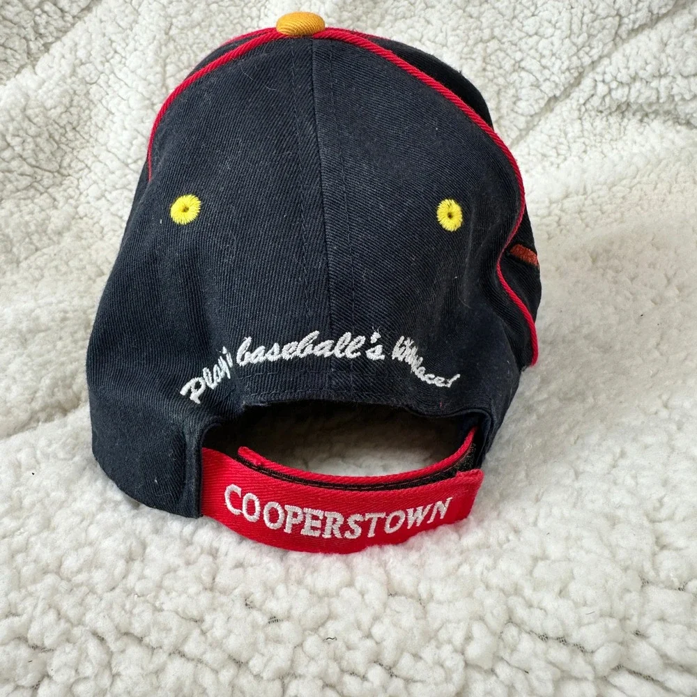 Legend Unisex Cooperstown All Star Village Hat L/XL Black Baseball Cap